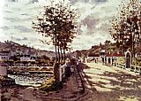 The Seine At Bougival by Claude Monet